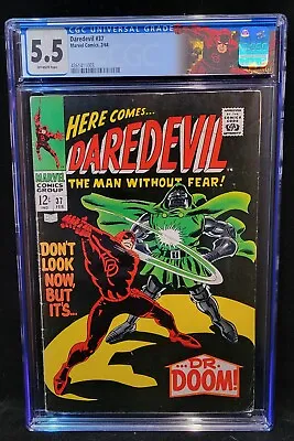 Buy Daredevil #37 (1968) CGC 5.5 Custom Label • 79.44£