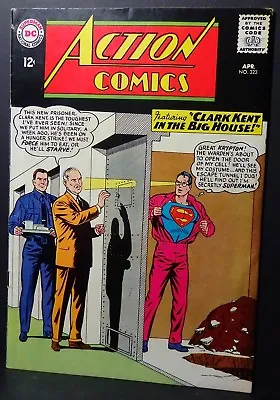 Buy Action Comics # 323-1965- Clark Kent In The Big House! -silver Age • 15.83£