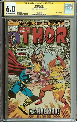 Buy The Mighty Thor #246  CGC 6.0  Signed Gerry Conway • 120.49£