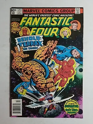 Buy Fantastic Four (1961) #211 - Very Good/Fine - Newsstand Variant  • 14.39£