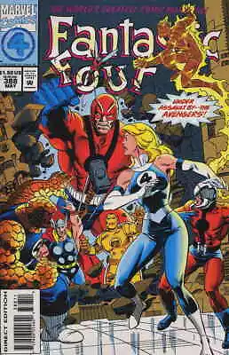 Buy Fantastic Four (Vol. 1) #388 (with Card) FN; Marvel | Tom DeFalco - We Combine S • 3.18£