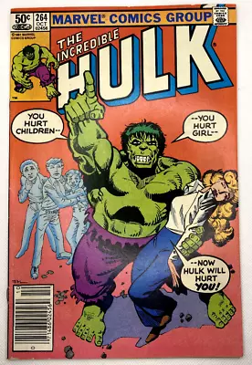 Buy Incredible Hulk #264, 1981, FN/VF Frank Miller Cover-He Flies By Night • 1.59£