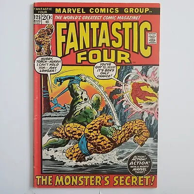 Buy Fantastic Four #125 Vol. 1 (1961) 1972 Marvel Comics • 14.30£