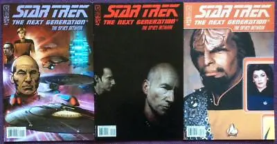 Buy Star Trek Next Generation #1,2 & 3 (IDW 2007) VF +/- Condition. • 8.50£