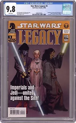 Buy Star Wars Legacy #5 CGC 9.8 2006 3880457005 • 106.73£