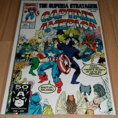 Buy Captain America (1968 1st Series) # 390...Published Aug 1991 By Marvel • 7.95£
