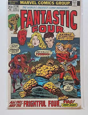 Buy Fantastic Four #129 - Bronze Age Beauty - 1st App. Of Thundra - Mid Grade • 27.98£