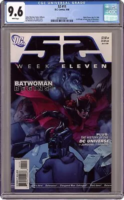 Buy 52 Weeks #11 CGC 9.6 2006 2010053004 1st App. Kate Kane As Batwoman • 52.97£