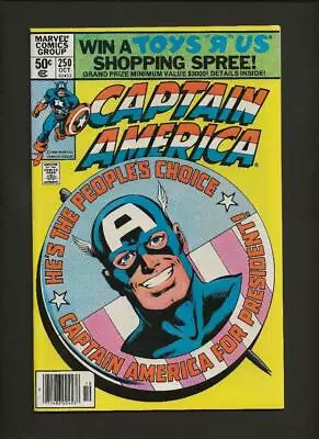 Buy Captain America 250 NM+ 9.6 Mark Jewelers Insert High Definition Scans • 71.26£