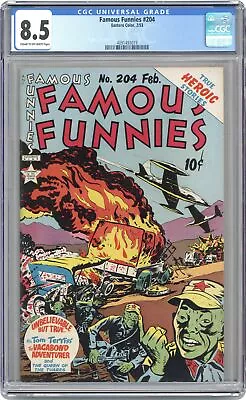 Buy Famous Funnies #204 CGC 8.5 1953 4091493019 • 274.97£