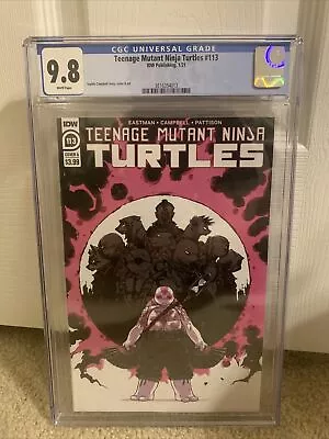 Buy Teenage Mutant Ninja Turtles 113 CGC 9.8 1st App Of Tokka & Rahzar Cont. 🔑 2021 • 59.96£