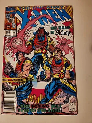 Buy Uncanny X-men #282 - First Edition - Newsstand - White Pages - 1st App Of Bishop • 118.27£