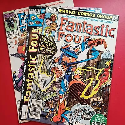 Buy Fantastic Four #226, #252, #344 1981 DC Comic Books Fine • 7.92£