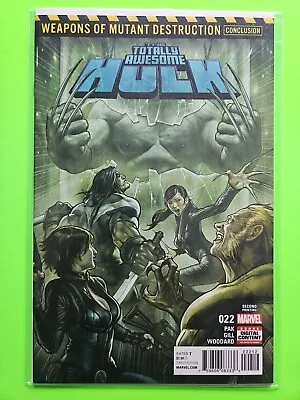 Buy Totally Awesome Hulk #22 Second Printing 1st Appearance Weapon H 2017 Marvel Nm • 16.58£
