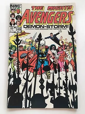 Buy The Mighty Avengers #249 W/ Thor, Hercules & Fantastic Four (Marvel, 1984) • 2.40£