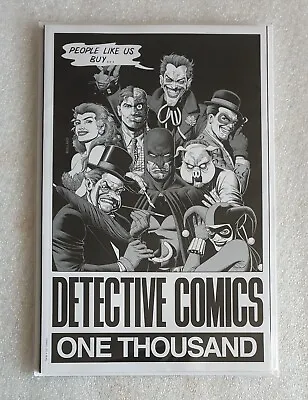 Buy Batman Detective Comics #1000 (2019) Forbidden Planet Variant Brian Bolland B&w • 19.95£