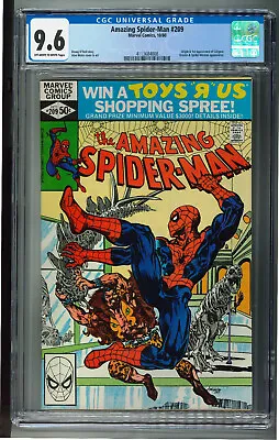 Buy Amazing Spider-Man # 209, CGC 9.6 (NM+). Origin & 1st Appearance Calypso. Kraven • 82.98£