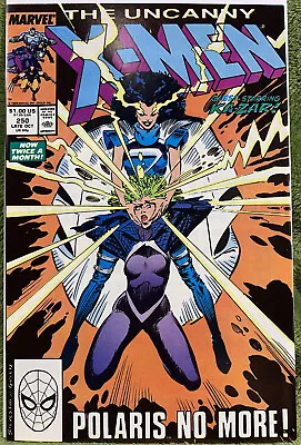 Buy The Uncanny X-Men #250 Marvel 1989 Chris Claremont Wolverine Storm Havok NM- 9.2 • 4.74£