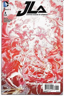 Buy JUSTICE LEAGUE Of AMERICA  #8 (May 2016) VARIANT 'Main' COVER By BRYAN HITCH • 2.50£