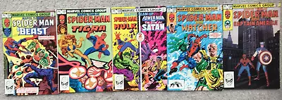 Buy Marvel Comics - Marvel Team-up 5 Issue Lot From 1980s #124, 125, 126, 127 & 128; • 12.50£