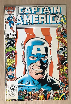 Buy CAPTAIN AMERICA #323 (1986)  1ST APP JOHN WALKER SUPER PATRIOT Marvel Comic MCU • 11.89£