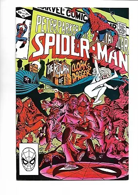 Buy PETER PARKER,THE SPECTACULAR SPIDER-MAN (1976 Series) #69 NM- 2nd Cloak & Dagger • 9.99£