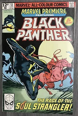 Buy Marvel Premiere Feat. Black Panther No. #53 April 1980 Marvel Comics VG • 10£