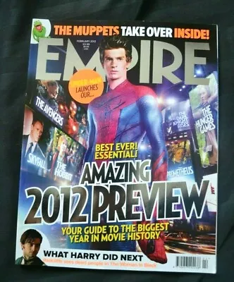 Buy Empire Movie Magazine Issue 272 February 2012 Amazing Spider-man Muppets Avenger • 6£