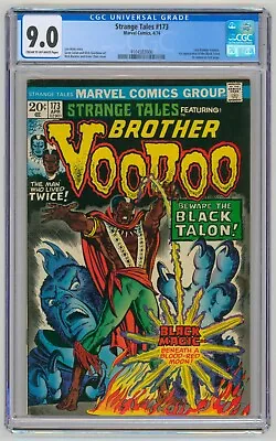 Buy STRANGE TALES #173 CGC 9.0 Brother Voodoo, Gene Colan Art, Marvel Comics 1974 • 79.43£