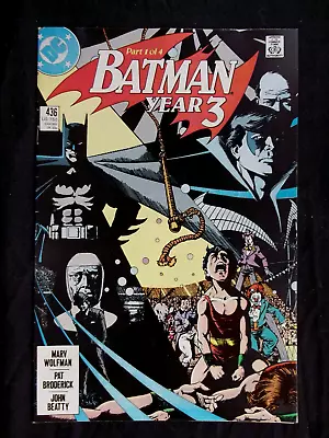 Buy Batman #436 VF/NM 9.0 1st App. Tim Drake 1st Print • 15.98£