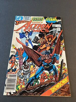 Buy Action Comics #546 DC (1983) Teen Titans Justice League Gil Kane Superman F/VF • 3.59£