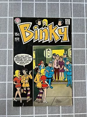 Buy Binky #76 DC Vintage 1970 VF- • 43.48£