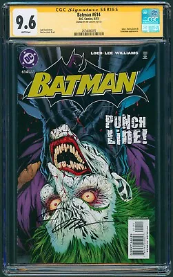 Buy Batman #614 CGC NM+ Jim Lee Signature Series Joker Harley Quinn Catwoman • 155.91£