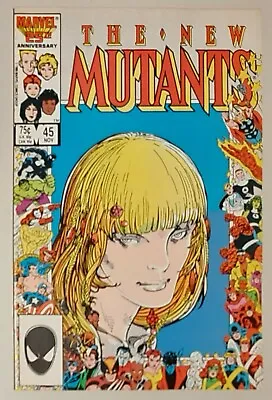 Buy New Mutants #45, Marvel Comics, Nov 1986, Marvel 25th Anniversary • 6.30£