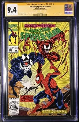 Buy Amazing Spider-Man #362 Marvel Comics CGC SS 9.4 Signed Mark Bagley • 118.55£