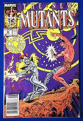 Buy The New Mutants #66 (1988) Forge APP; Newsstand Edition; Marvel Comics; FN/VF • 1.97£
