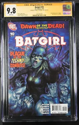 Buy Batgirl #10 CGC 9.8 SS Signed By Stanley  Artgerm  Lau • 136.41£