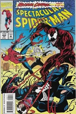 Buy Spectacular Spider-Man #202 - Marvel Comics - 1993 • 6.95£