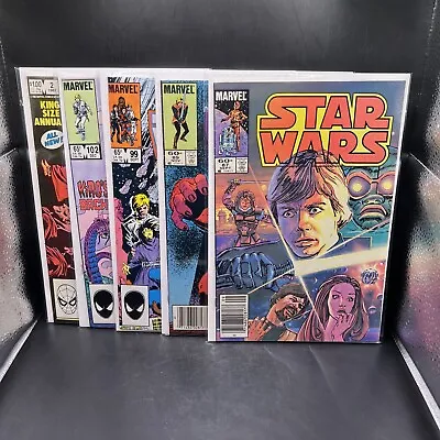 Buy STAR WARS Lot (MARVEL 1978) Issue #s 87 89 99 102 & King Size Annual 2.(B10)(23) • 31.66£