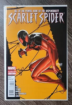 Buy Scarlet Spider 3 2nd Printing Variant Cover Marvel Comics   Stegman • 11.15£