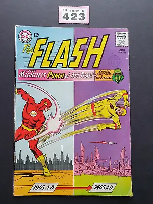 Buy THE FLASH # 153 JUNE 1965  DC COMICS 3rd REVERSE- FLASH APPERANCE 12c NICE ISSUE • 42.48£