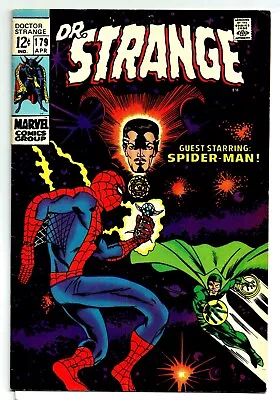 Buy Doctor Strange #179 (Marvel) 4/69, Spider-man, Steve Ditko (VFN) Barry Smith Cv • 50.04£