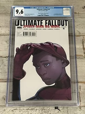 Buy Ultimate Fallout #4 Cgc 9.6 Wp | Pichelli 2nd Print 1st App Miles Morales | 2011 • 101.99£