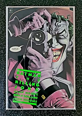 Buy DC Batman Joker The Killing Joke 1988 First Titan Green Printing Moore Bolland  • 40£