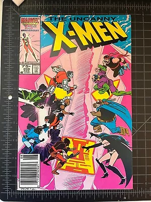 Buy Uncanny X-Men #208 (HIGH GRADE COPY) Marvel Comics 1986 NEWSSTAND MARK JEWELERS • 29.79£