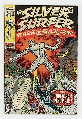 Buy Silver Surfer #18 GD/VG 3.0 1970 • 25.57£