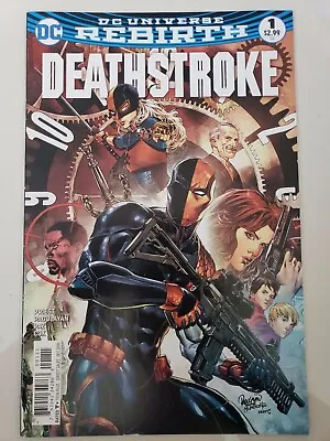 Buy Deathstroke #1 (2016) Dc Universe Rebirth Comics Ravager! Priest! 1st Print! • 4.82£