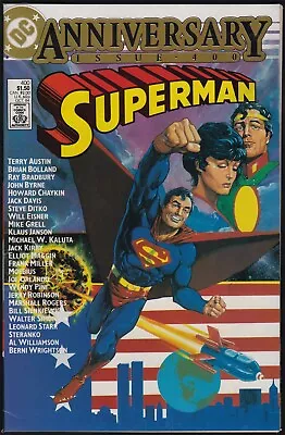 Buy DC Comics SUPERMAN #400 Special Annivarsary Issue VF/NM! • 7.21£