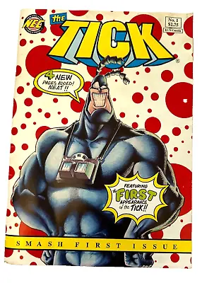 Buy The Tick #1 (7th Print)  First App Ben Edlund New England Comics Press April 199 • 14.23£