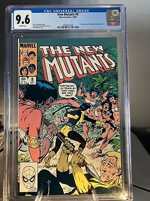 Buy New Mutants #8 (1983) CGC 9.6 WP. 1st App Magma (Amara Aquilla), New Slab. • 51.25£